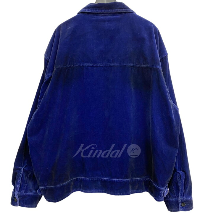 楽天市場】【中古】ANCELLM 23AW C／Velvet Zipup Jacket USED加工 