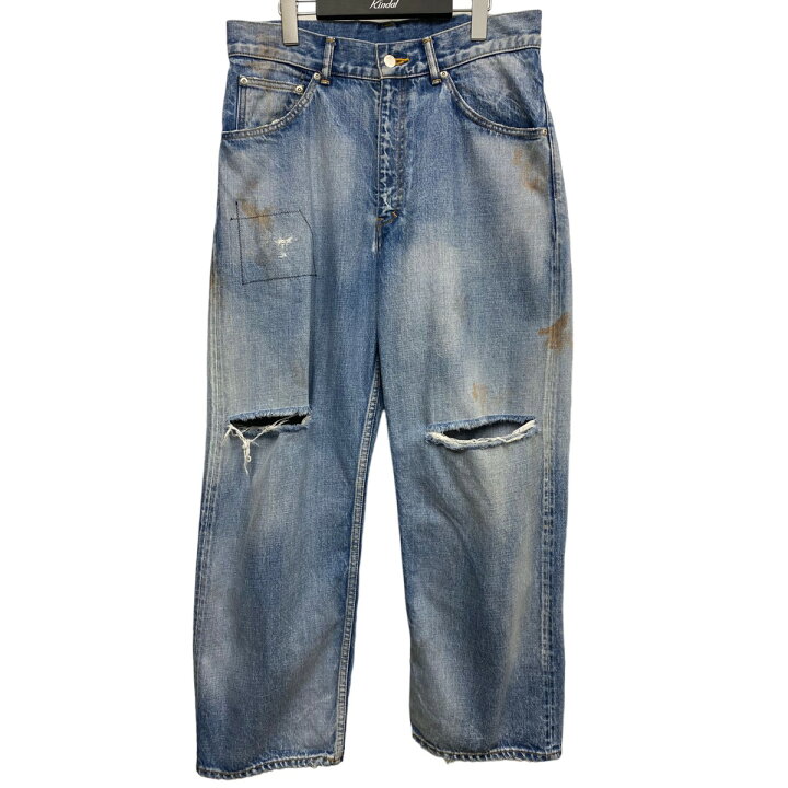 楽天市場】【中古】ANCELLM×WISM ACW1 SELVEDGE WIDE USEDダメージ加工 