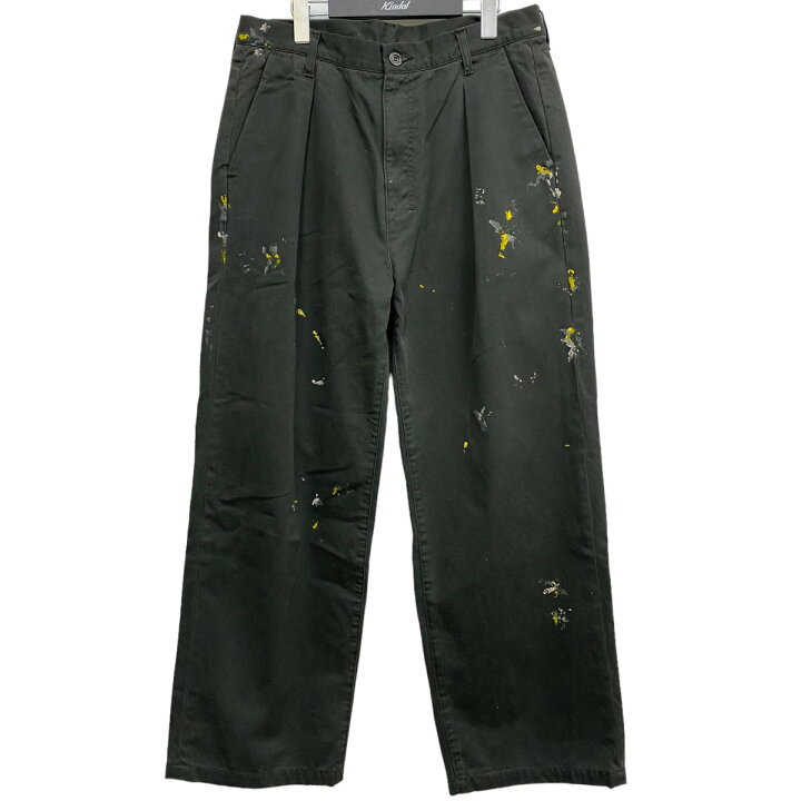 楽天市場】【中古】ANCELLM 23AW Paint Chino TrousersペイントUSED 
