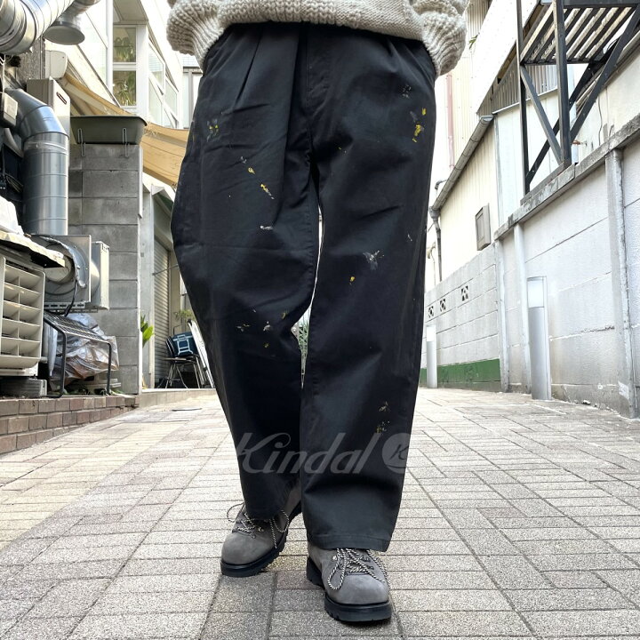 楽天市場】【中古】ANCELLM 23AW Paint Chino TrousersペイントUSED 