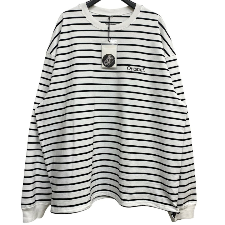 楽天市場】【中古】Optstuff 23AW Drawstring Border Long Sleeve T 