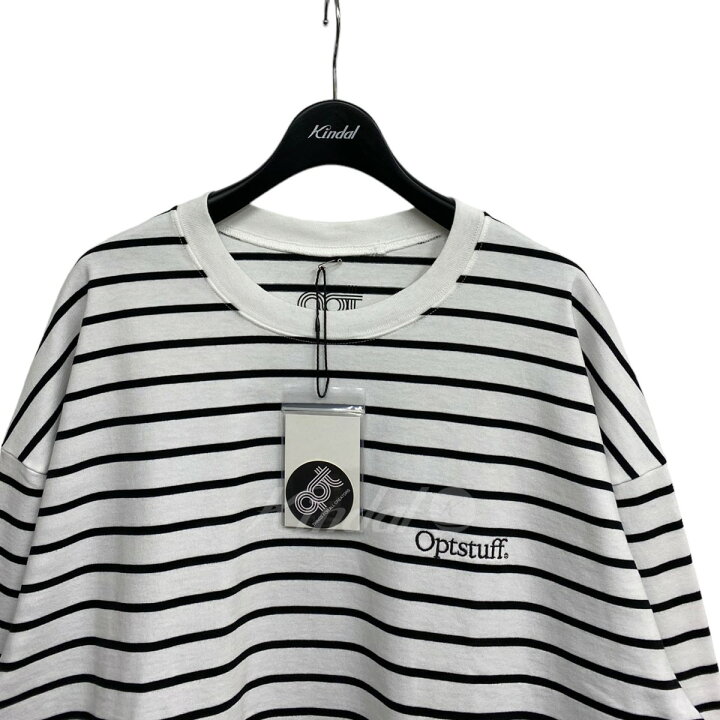 楽天市場】【中古】Optstuff 23AW Drawstring Border Long Sleeve T 