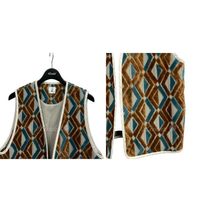 楽天市場】【中古】6(ROKU) BEAUTY＆YOUTH 21AW Diamond MOtif Cut 