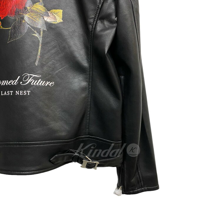 楽天市場】【中古】LAST NEST23AW Leather Rose Riders Jacket 