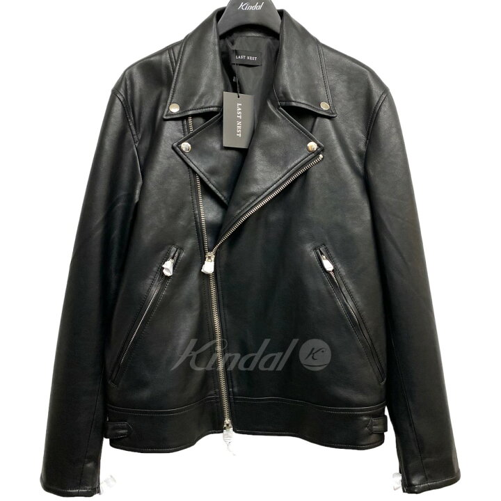 楽天市場】【中古】LAST NEST23AW Leather Rose Riders Jacket 