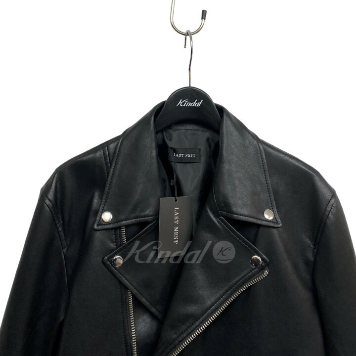 楽天市場】【中古】LAST NEST23AW Leather Rose Riders Jacket 