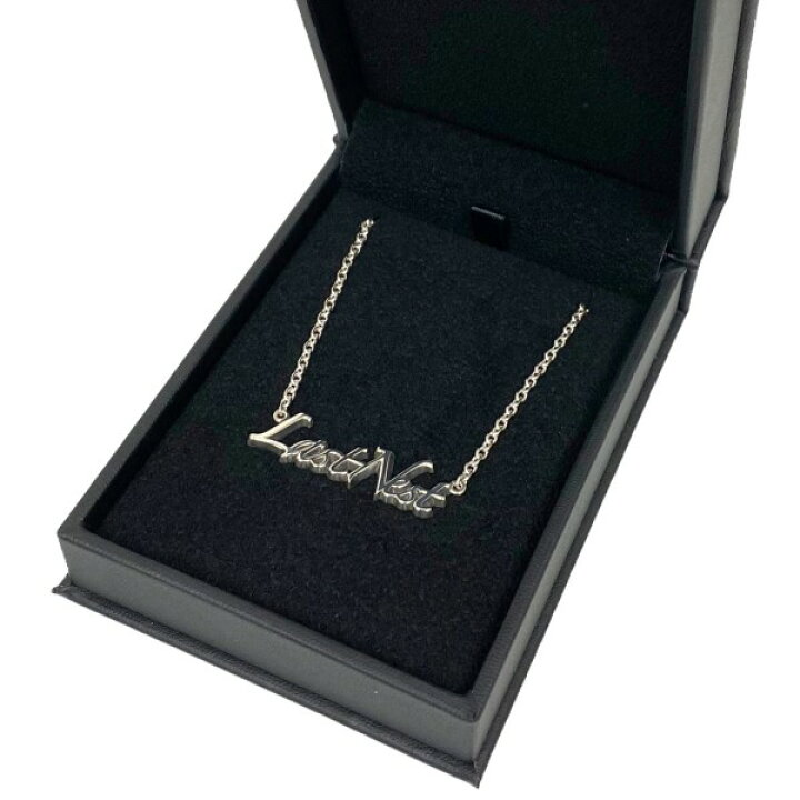 楽天市場】【中古】LAST NEST 23AW Logo Silver Necklessロゴシルバー 