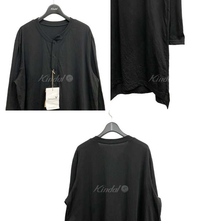 楽天市場】【中古】Ground Y(YOHJI YAMAMOTO) 21SSヘンリーネック 