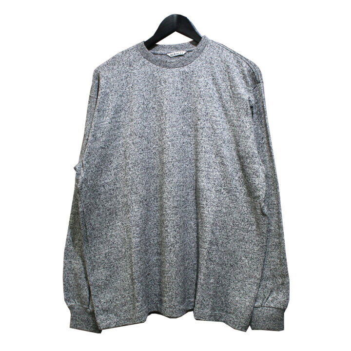 楽天市場】【中古】AURALEEメランジニット クルーネックニット 