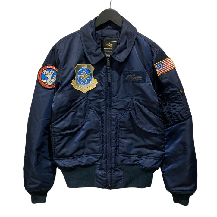 楽天市場】【中古】ALPHA CWU-45／P ワッペン付フライトジャケット 