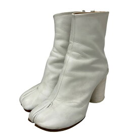 【中古】Maison Margiela足袋ブーツ ホワイト サイズ：35【価格見直し】