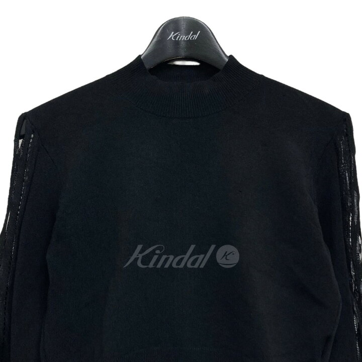 楽天市場】【中古】FETICO23SS｢FLARED SLEEVE KNIT TOP｣ショート丈 