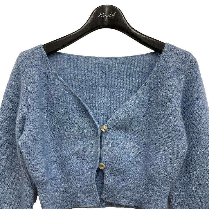 JACQUEMUS】クロップド モヘア カーディガン36｜長袖