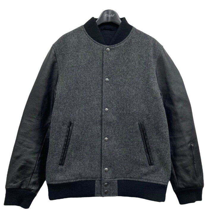 楽天市場】【中古】SOPHNET． スタジャン グレー×ブラック サイズ：M 