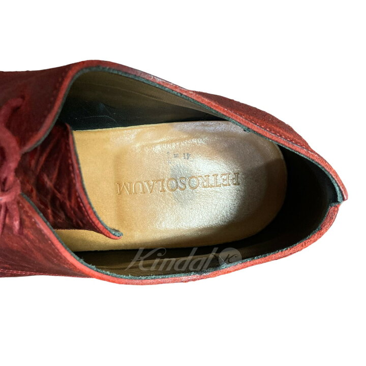 楽天市場】【中古】PETROSOLAUM「MANUAL BLUCHER」コードバン レザー 