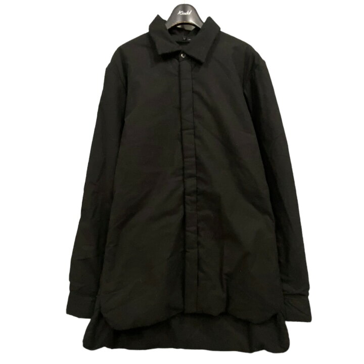 楽天市場】【中古】ANN DEMEULEMEESTER バデッドウールコート ブラック 