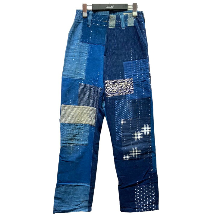 楽天市場】【中古】keisuke kandaワークパンツ BORO インディゴ  