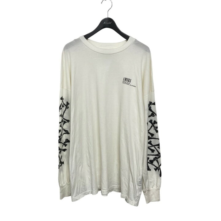 楽天市場】【中古】AMIRIプリントロングTシャツ ホワイト サイズ：UK36 