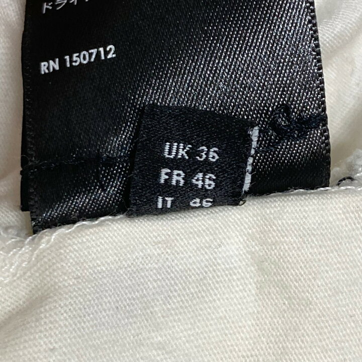 楽天市場】【中古】AMIRIプリントロングTシャツ ホワイト サイズ：UK36 