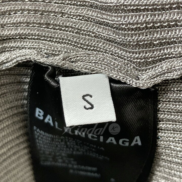 楽天市場】【中古】BALENCIAGA タートルネックニット グレー サイズ：S 