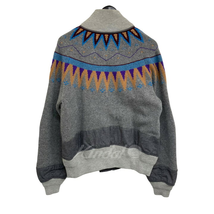 楽天市場】【中古】sacai ウールブルゾン グレー サイズ：2 【031223 