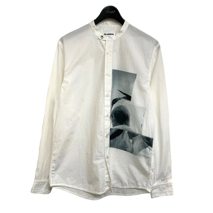 楽天市場】【中古】JIL SANDER 2018SS バンドカラーシャツ ホワイト 