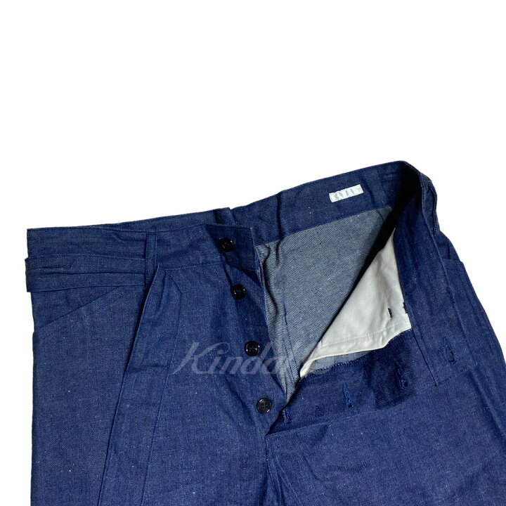 楽天市場】【中古】COMOLIベルテッドデニムパンツ／K01 03005 