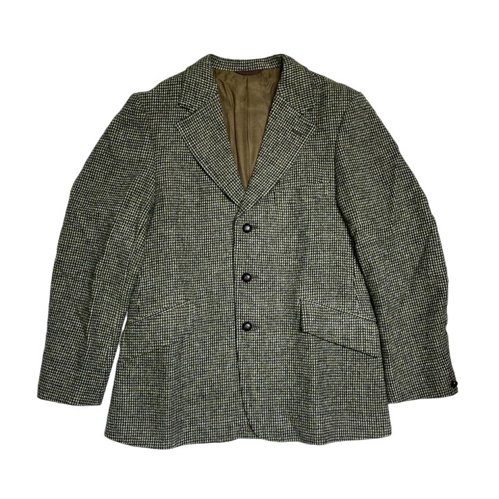 楽天市場】【中古】anatomica HARRIS TWEED JACKET ツイードジャケット 