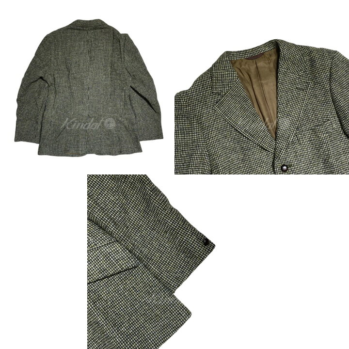 楽天市場】【中古】anatomica HARRIS TWEED JACKET ツイードジャケット 