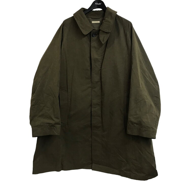 楽天市場】【中古】HEUGN Albert ステンカラーコート オリーブ サイズ 
