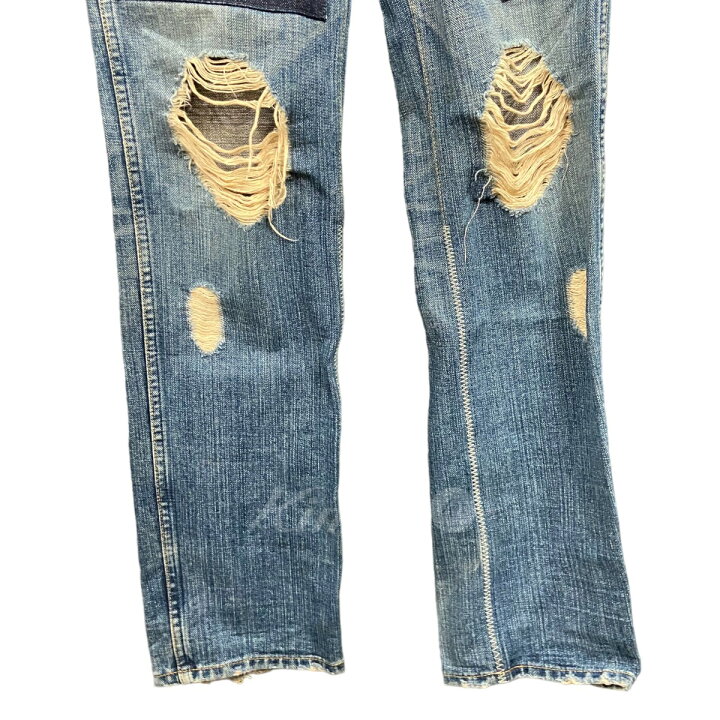 楽天市場】【中古】NUMBER(N)INE 03AW カート期 ダメージ加工パッチ 