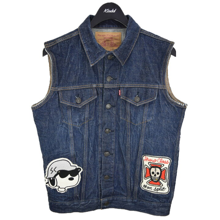 楽天市場】【中古】WEST RIDE 1965J VEST デニムベスト インディゴ 