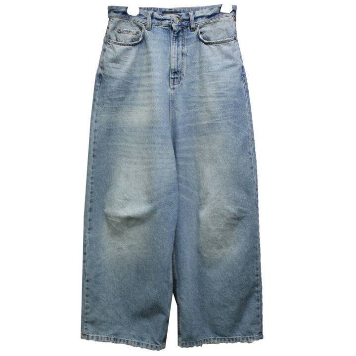 楽天市場】【中古】BALENCIAGA23SS LOW CROTCH JEANS バギーワイド 