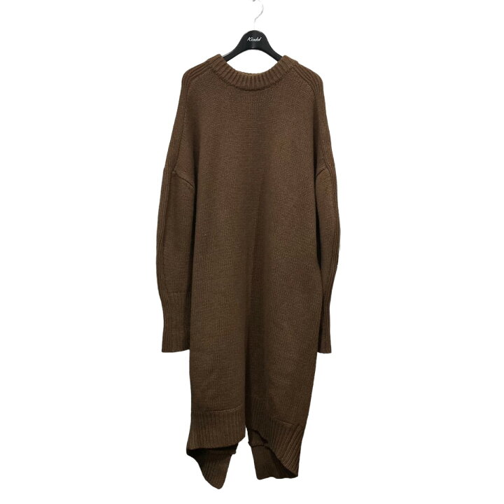 楽天市場】【中古】HYKE ニットワンピース ブラウン サイズ：2  