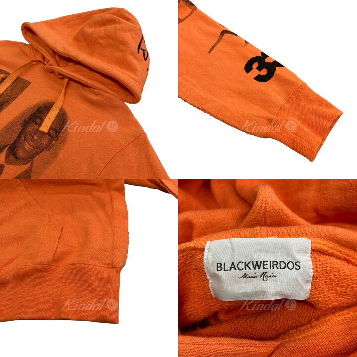 楽天市場】【中古】BLACK WEIRDOS プリントスウェットパーカー 