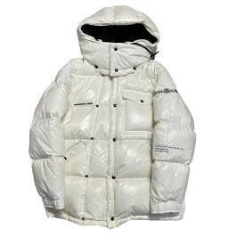 【中古】MONCLER×FRAGMENT DESIGN ダウンジャケット H209U1A00010 M2149 ホワイト サイズ：0【価格見直し】