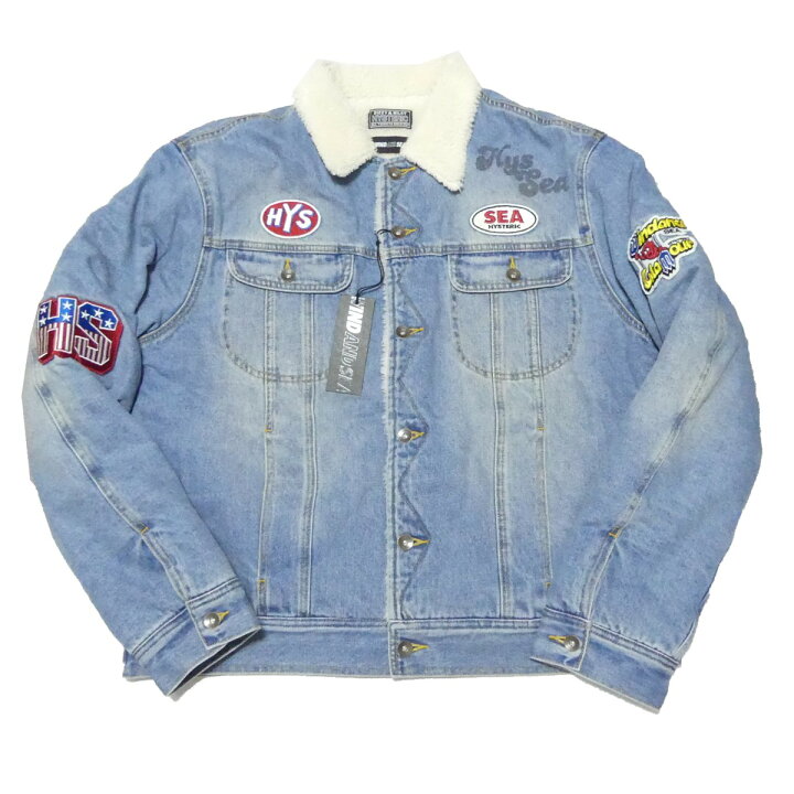 楽天市場】【中古】HYSTERIC GLAMOUR x WDS23AW WASHED DENIM JACKET  