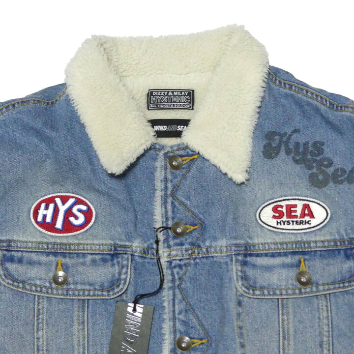 楽天市場】【中古】HYSTERIC GLAMOUR x WDS23AW WASHED DENIM JACKET 