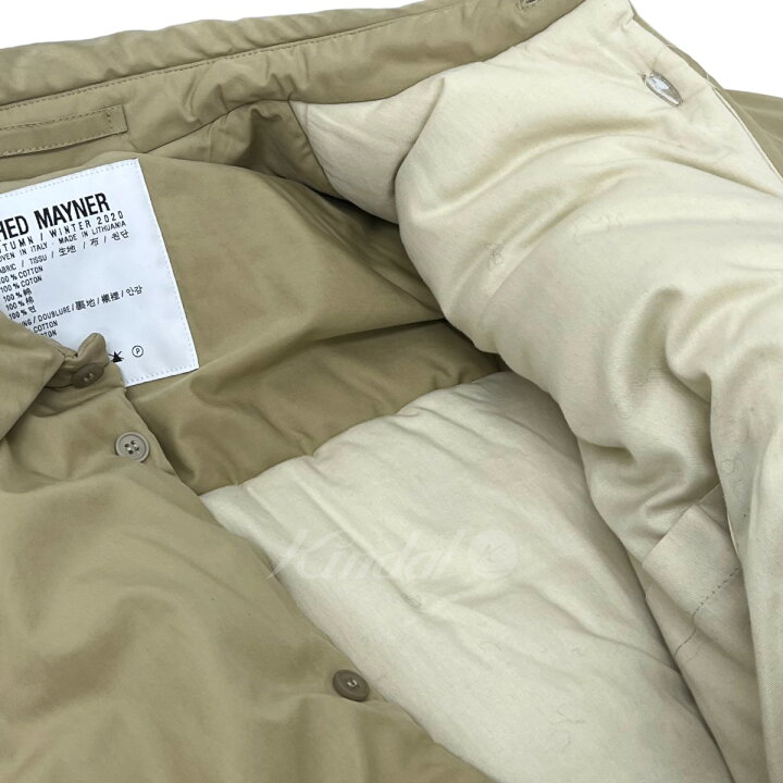 楽天市場】【中古】Hed Mayner 2020AW ｢PUFFY SHIRT｣ ダウンジャケット 