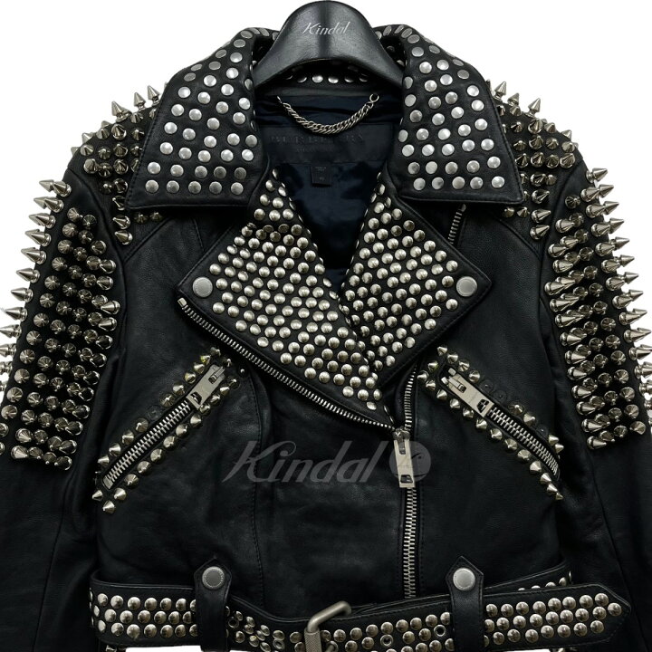 楽天市場】【中古】BURBERRY PRORSUM スタッズレザーダブルライダース 