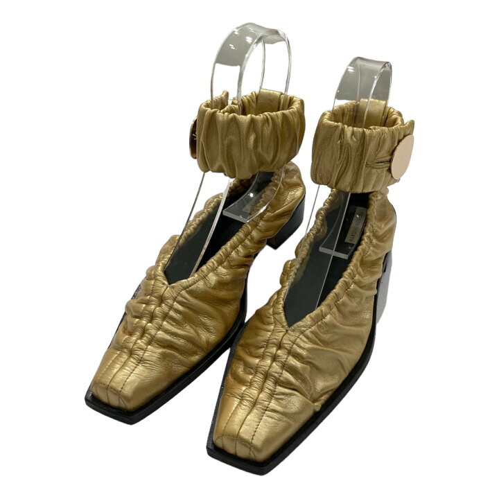 楽天市場】【中古】HARUNOBUMURATA GARWIN パンプス ゴールド サイズ 