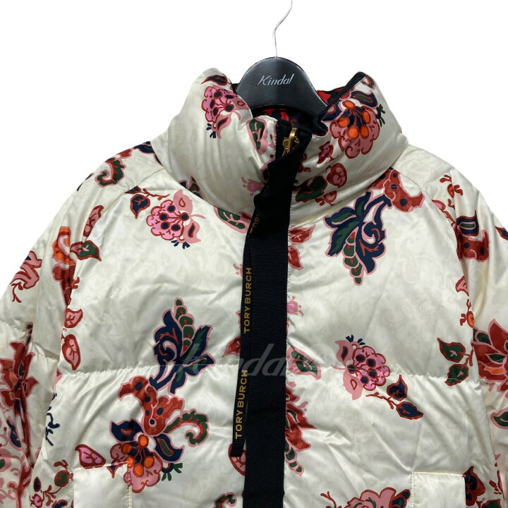 楽天市場】【中古】Tory Burch リバーシブルダウンジャケット ホワイト 