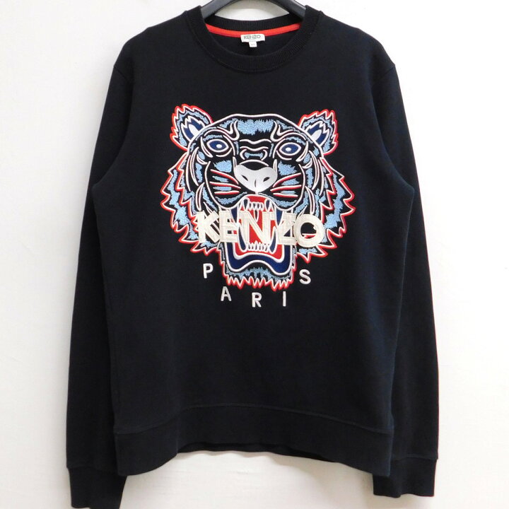 楽天市場】【中古】KENZO クラシックタイガー エンブロイダリー クルー 