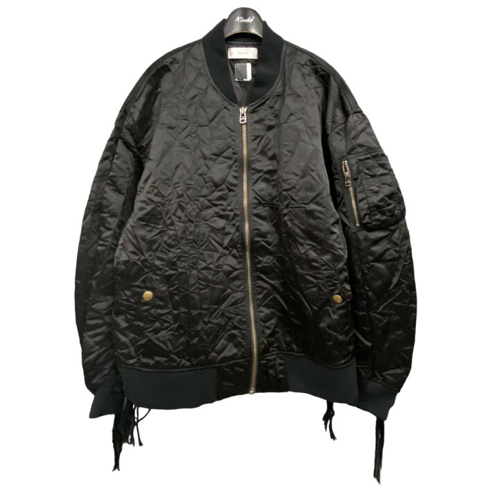 楽天市場】【中古】FACETASM SAMPLE品 MA-1ジャケット ブラック サイズ 