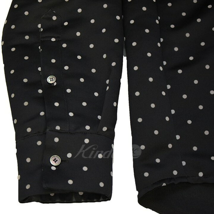 楽天市場】【中古】sacai 2023AW Polka Dot Flock Print Shirt ドット 