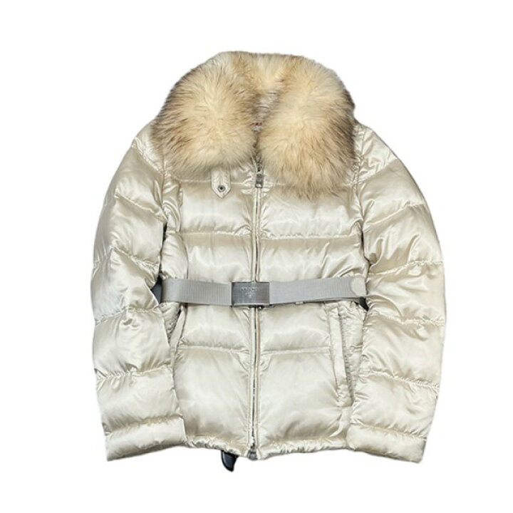 楽天市場】【中古】PRADA SPORTSロゴガチャベルト ファー ダウン 