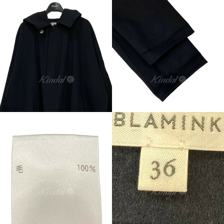 楽天市場】【中古】BLAMINK ウールフードポンチョ 7925-230-0275 