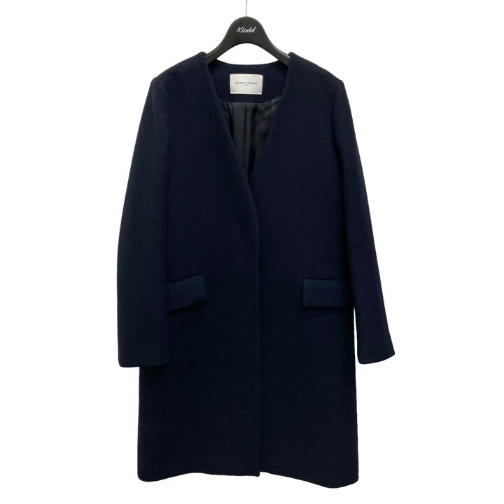 楽天市場】【中古】UNITED ARROWS ノーカラーコート 1525-199-3372 