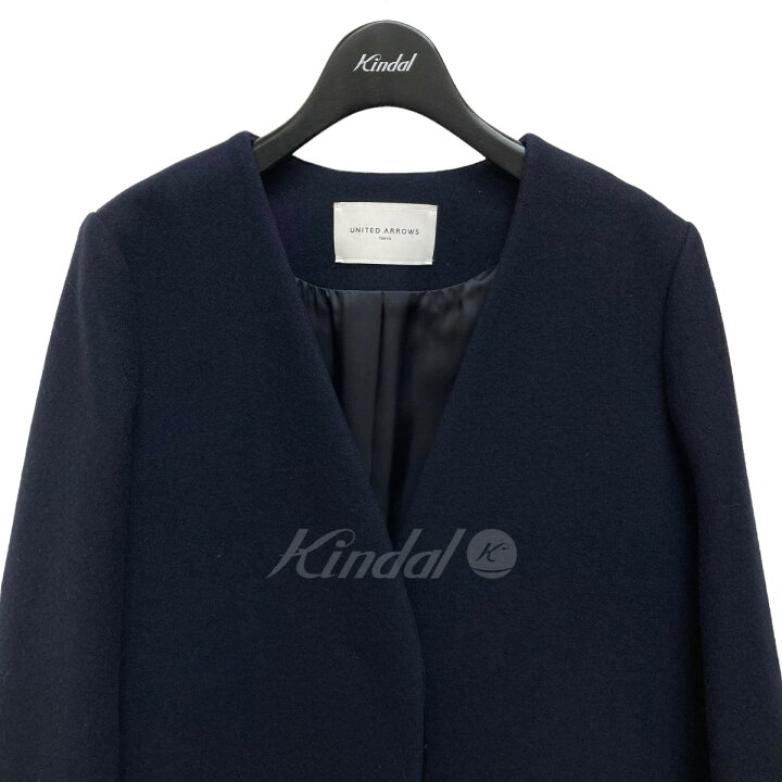 楽天市場】【中古】UNITED ARROWS ノーカラーコート 1525-199-3372 