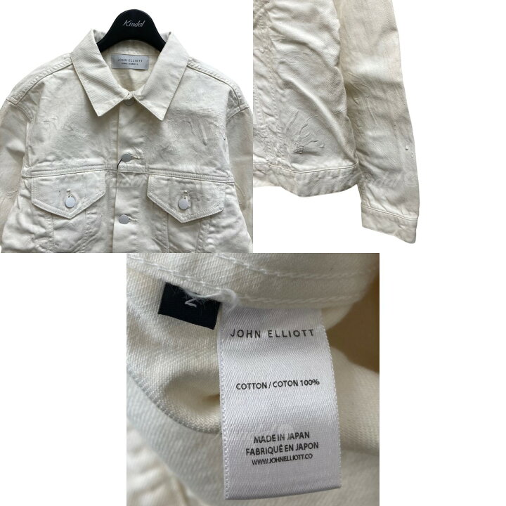 楽天市場】【中古】JOHN ELLIOTT 19SS PAINTED THUNDER JACKET デニム 
